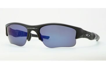 Image of Oakley FLAK JACKET XLJ OO9009 Progressive Prescription Sunglasses OO9009-26-232-63 - Lens Diameter 63 mm, Frame Color Polished Black