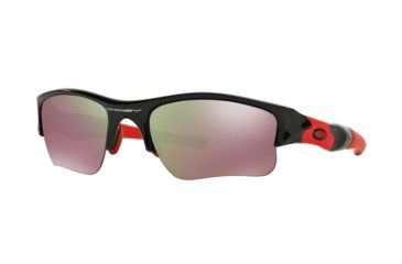 Image of Oakley FLAK JACKET XLJ OO9009 Progressive Prescription Sunglasses OO9009-900910-63 - Lens Diameter 63 mm, Frame Color Polished Black
