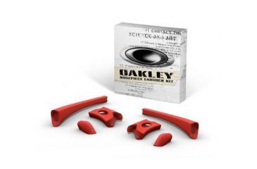 Image of Oakley Flak Jacket Earsock/Nosepad Kit - Red 06-214