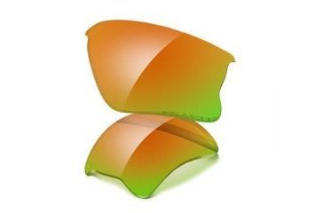 Image of Oakley Flak Jacket XLJ Replacement Lens Kit - Fire Polarized 13-732