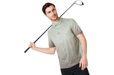 Image of Oakley Football Uniform Polo - Mens, Washed Army, Medium, 434408-74B-M