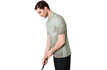 Image of Oakley Football Uniform Polo - Mens, Washed Army, Medium, 434408-74B-M