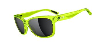 Image of Oakley Forehand Sunglasses, Neon Yellow Frame, Black Iridium Lens OO9179-13