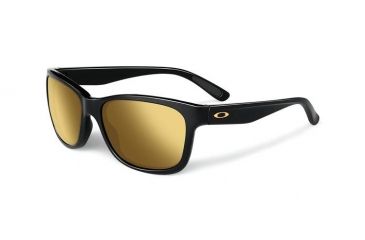 Image of Oakley Forehand Sunglasses, Polished Black Frame, 24K Iridium Lens OO9179-30