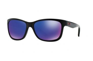 Image of Oakley Forehand Prescription Sunglasses OO9179-917927-57 - Lens Diameter 57 mm, Frame Color Polished Black