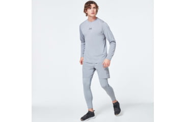 Image of Oakley Foundational Training Short 7in - Mens, Fog Grey, Large, FOA400442-27G-L