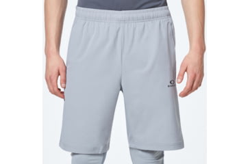 Image of Oakley Foundational Training Short 9in- Mens, Fog Grey, Extra Large, FOA400441-27G-XL