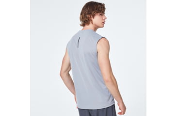 Image of Oakley Foundational Training Tank Top - Mens, Fog Grey, Medium, FOA400444-27G-M