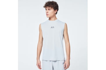 Image of Oakley Foundational Training Tank Top - Mens, Lunar Rock, Medium, FOA400444-26C-M