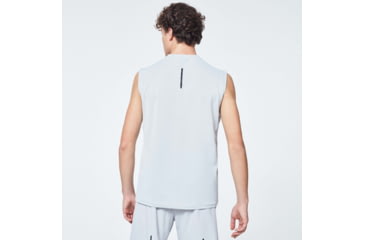 Image of Oakley Foundational Training Tank Top - Mens, Lunar Rock, Medium, FOA400444-26C-M