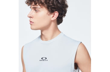 Image of Oakley Foundational Training Tank Top - Mens, Lunar Rock, Medium, FOA400444-26C-M