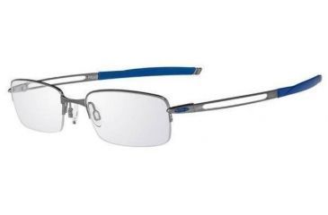 Image of Oakley Frag 51mm Brushed Chrome Eyeglass Frames w/ Blank Lenses OX5045-0451