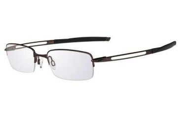 Image of Oakley Frag 51mm Polished Brown Eyeglass Frames w/ Blank Lenses OX5045-0251