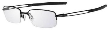 Image of Oakley Frag 53mm Matte Black Eyeglass Frames w/ Blank Lenses OX5045-0653