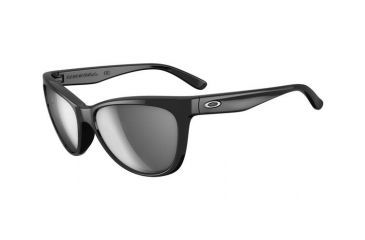Image of Oakley Fringe Polished Black  Women's Bifocal Rx Sunglasses OO9124-01