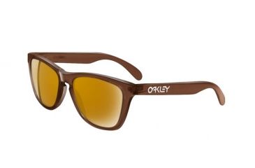 Image of Oakley Frogskins Progressive Prescription Sunglasses - Polished Rootbeer Frame 24-303