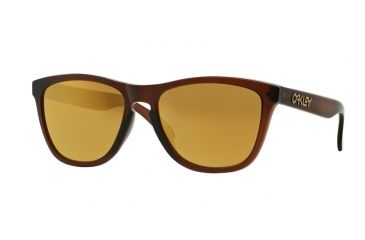 Image of Oakley FROGSKINS A OO9245 Single Vision Prescription Sunglasses OO9245-924504-54 - Lens Diameter 54 mm, Frame Color Matte Rootbeer