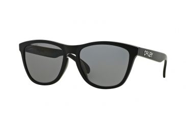 Image of Oakley Frogskins A OO9245 Single Vision Prescription Sunglasses OO9245-924519-54 - Lens Diameter 54 mm, Frame Color Matte Black