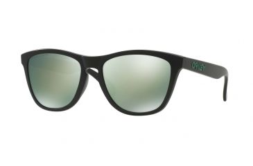 Image of Oakley FROGSKINS A OO9245 Single Vision Prescription Sunglasses OO9245-924543-54 - Lens Diameter 54 mm, Frame Color Matte Black