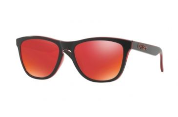 Image of Oakley Frogskins A OO9245 Single Vision Prescription Sunglasses OO9245-924546-54 - Lens Diameter 54 mm, Frame Color Eclipse Red
