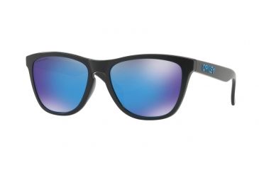 Image of Oakley Frogskins A OO9245 Single Vision Prescription Sunglasses OO9245-924561-54 - Lens Diameter 54 mm, Frame Color Matte Black