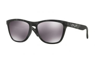 Image of Oakley Frogskins A OO9245 Single Vision Prescription Sunglasses, 54mm, Black/Camo, OO9245-924565-54-SV