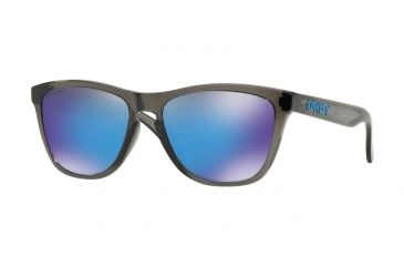 Image of Oakley Frogskins A OO9245 Single Vision Prescription Sunglasses, 54mm, Grey Smoke, OO9245-924574-54-SV