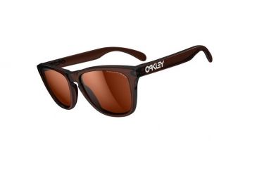 Image of Oakley Frogskins 07 Sunglasses, Polished Rootbeer Frame, Bronze Lens, Polar 03-224