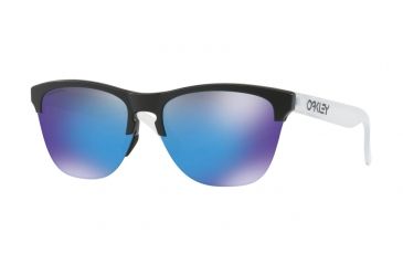 Image of Oakley FROGSKINS LITE OO9374 Prescription Sunglasses OO9374-937402-63 - Lens Diameter 63 mm, Frame Color Matte Black