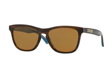 Image of Oakley FROGSKINS LX OO2043 Progressive Prescription Sunglasses OO2043-204303-56 - Lens Diameter 56 mm, Frame Color Tortoise Blue
