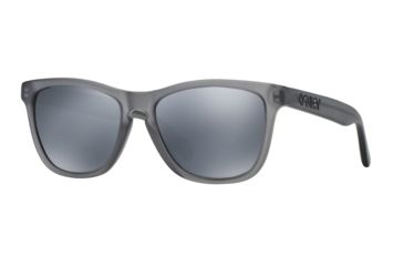 Image of Oakley FROGSKINS LX OO2043 Progressive Prescription Sunglasses OO2043-204310-56 - Lens Diameter 56 mm, Frame Color Satin Smoke