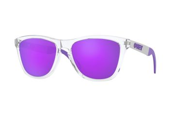 Image of Oakley FROGSKINS MIX A OO9428F Prescription Sunglasses, 55mm, Polished Clear, OO9428F-942802-55-SV