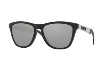 Image of Oakley FROGSKINS MIX A OO9428F Prescription Sunglasses, 55mm, Polished Black, OO9428F-942803-55-SV