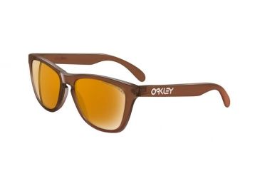 Image of Oakley Frogskins 07 Sunglasses, Polished Rootbeer Frame, Bronze Lens, Polar 03-224