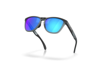 Image of Oakley Frogskins Range Sunglasses, Matte Black / Matte Crystal Black, PRIZM Sapphire, PRIZM Sapphire, OO9284-1955