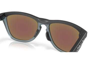 Image of Oakley Frogskins Range Sunglasses, Matte Black / Matte Crystal Black, PRIZM Sapphire, PRIZM Sapphire, OO9284-1955