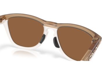 Image of Oakley Frogskins Range Sunglasses, Matte Sepia / Matte Transparent Mist, PRIZM Bronze, PRIZM Bronze, OO9284-2055