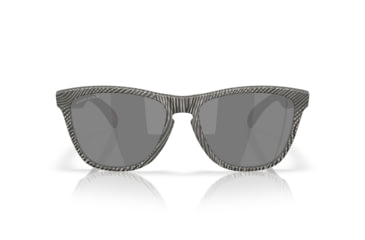 Image of Oakley Frogskins Sunglasses, Matte Grey Ink Fingerprint, PRIZM Black, OO9013-M055