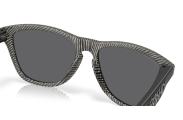Image of Oakley Frogskins Sunglasses, Matte Grey Ink Fingerprint, PRIZM Black, OO9013-M055