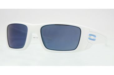Image of Oakley Fuel Cell Sunglasses 909613-60 - Polished White argentina Frame, Ice Iridium Lenses