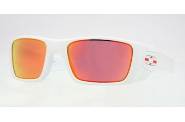 Image of Oakley Fuel Cell Sunglasses 909615-60 - , Ruby Iridium Lenses