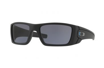 Image of Oakley Fuel Cell Sunglasses 9096G5-60 - Blue/Black Frame, Grey Lenses