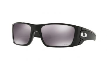 Image of Oakley Fuel Cell Sunglasses 9096J5-60 - Polished Black Frame, Prizm Black Lenses