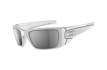 Image of Oakley Fuel Cell Sunglasses - Polished White Frame w/ Black Iridium Lenses OO9096-03