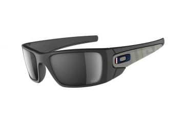 Image of Oakley Fuel Cell Team USA Dark Grey Frame w/ Grey Lenses Sunglasses OO9096-55
