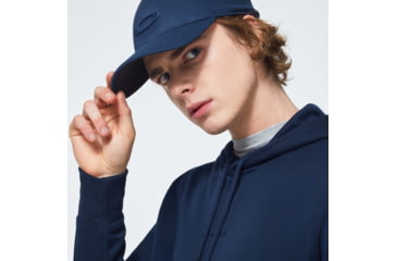 Image of Oakley Full Flex Performance Hoodie - Mens, Black Iris, Extra Small, 461726-6DG-XS