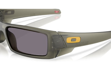 Image of Oakley Gascan Latitude Collection Sunglasses, Transparent Olive, PRIZM Grey Polarized, PRIZM Grey Polarized, OO9014-D560