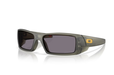Image of Oakley Gascan Latitude Collection Sunglasses, Transparent Olive, PRIZM Grey Polarized, PRIZM Grey Polarized, OO9014-D560