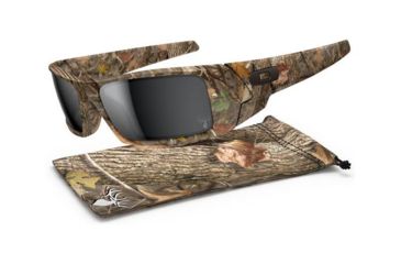 Image of Oakley Gascan Progressive Prescription Sunglasses, Woodland Camo Frame, 03-483PR