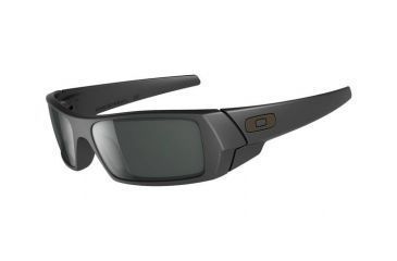 Image of Oakley GasCan Single Vision Prescription Sunglasses - Matte Black Frame 03-473